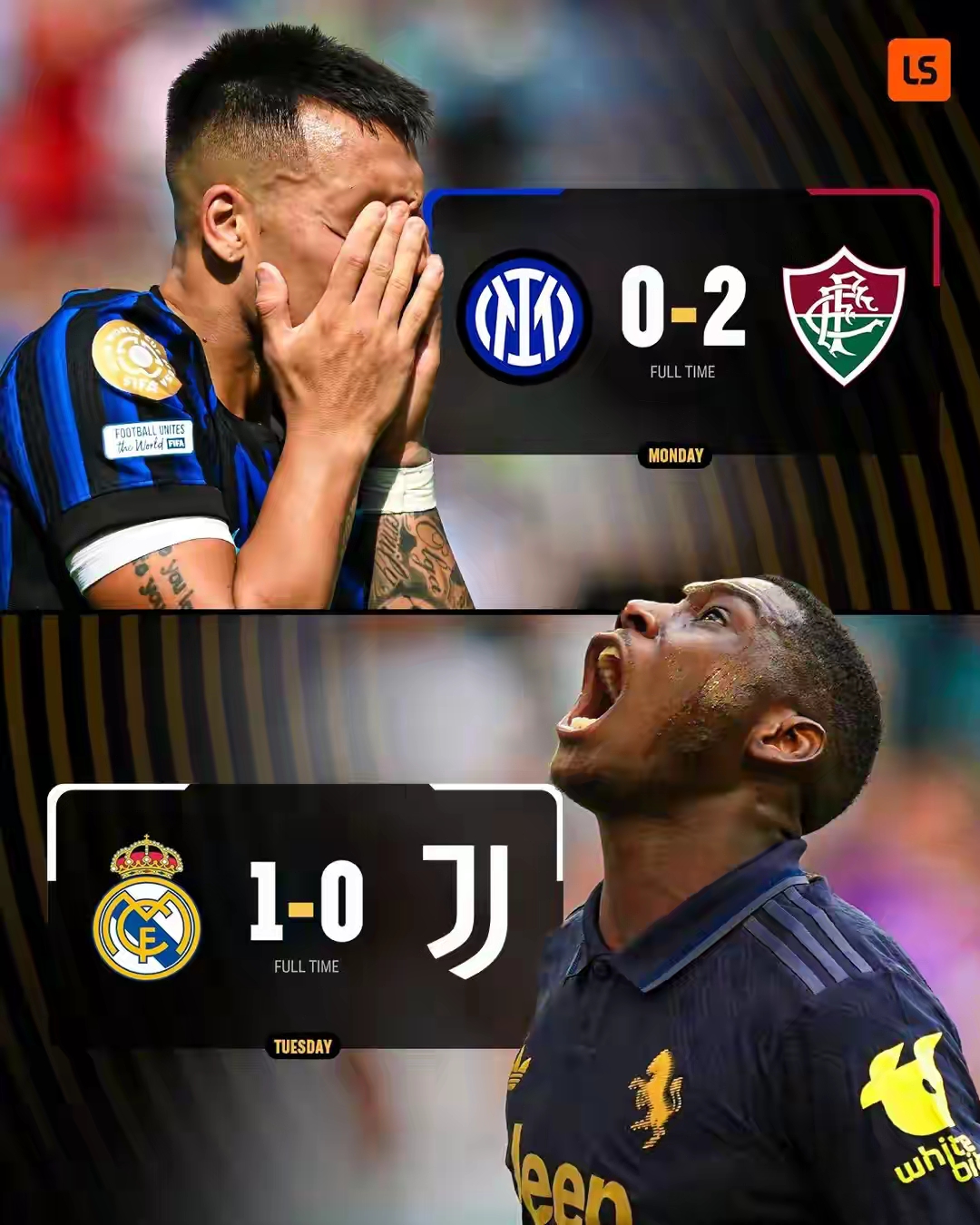 尤文图斯战果不佳，终遭击败