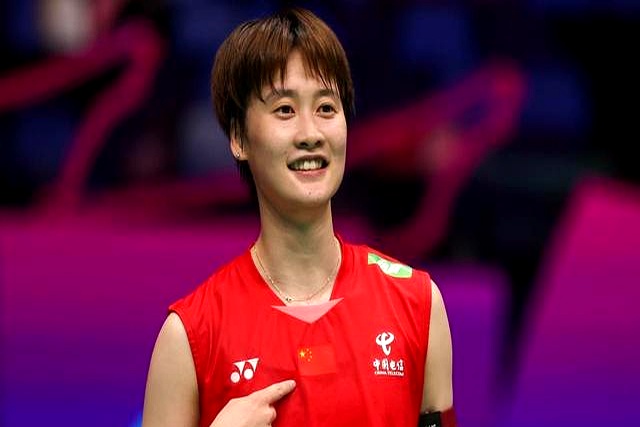 中国队完胜丹麦队,陈雨菲刷新纪录 中国队完胜丹麦队,陈雨菲刷新纪录